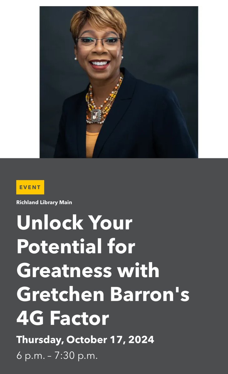 Gretchen D. Barron tweet media