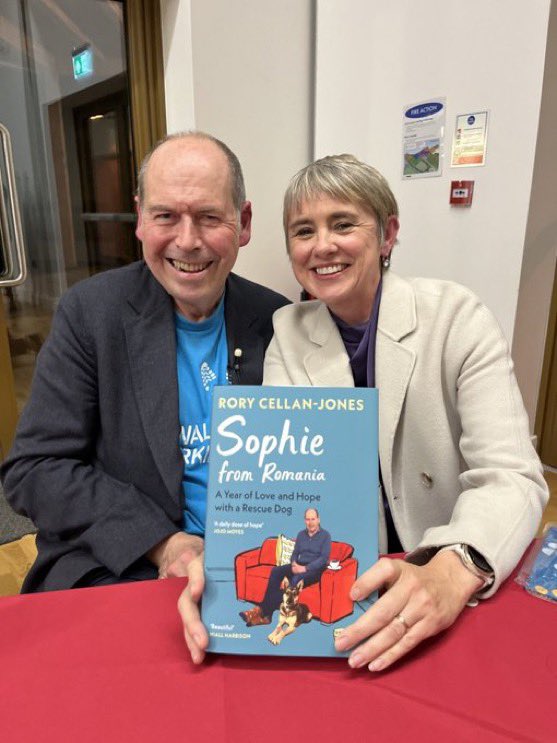 ruskin147's tweet photo. Lovely audience in Dulwich for the second stop in my #SophieFromRomania  book tour including top ex colleague @BBCEmmaSimpson and a woman who apologised for buying a copy for every member of her book club. https://t.co/fJexYk6Ufq