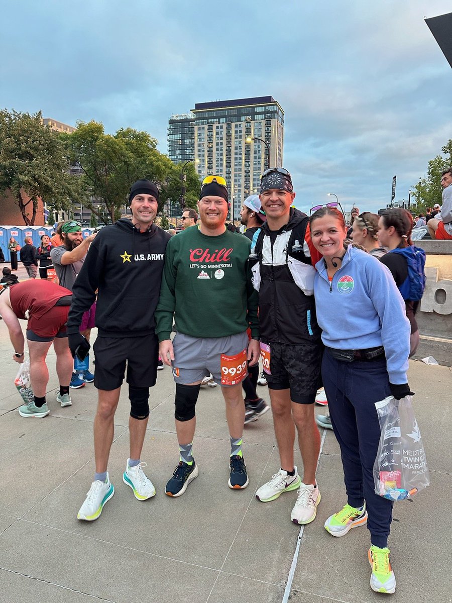 WMutwalt's tweet photo. Had a great time doing something I never thought I could do! #twincitiesmarathon https://t.co/wZ810bNPAb