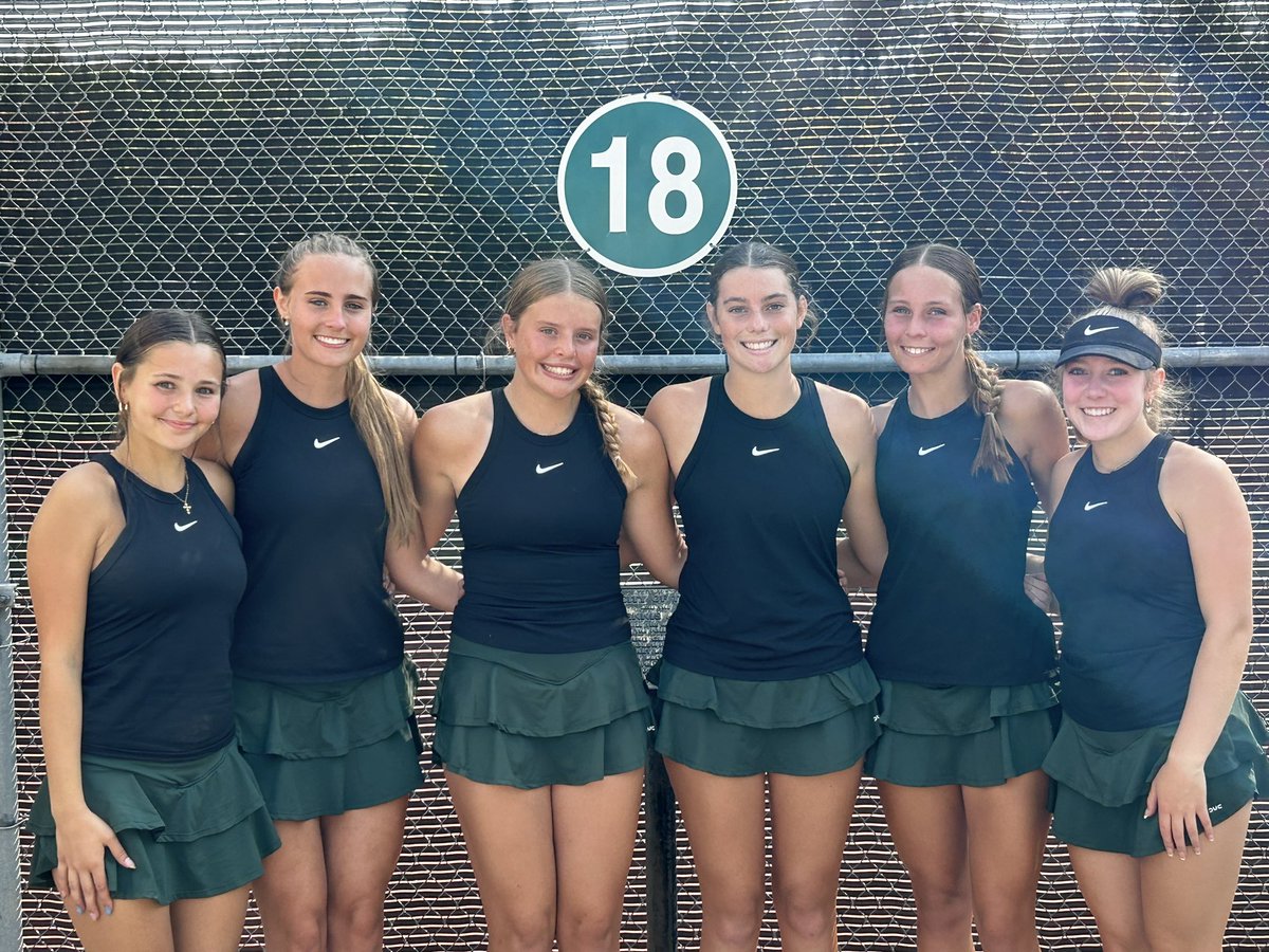 DeSotoTennis's tweet image. Woooooo……these girls had a long day of tennis to claim 2nd in the 2024 @UnitedKSConf tournament. Myah/Avery 3rd, Mya/Kierra 9th, Ellie 5th, Brooke 7th. Great accomplishment to return with a whole new squad and represent @DeSotoWildcats so well. #silverbelles #backonFriday