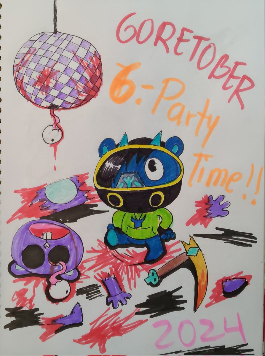 AVamphog's tweet photo. Goretober

5.- dinners' served
6.- party time!
7.- zombification

Al igual con estos dibujos me atrase pero weno xd espero les guste uvu https://t.co/mXKS9ZL3sd