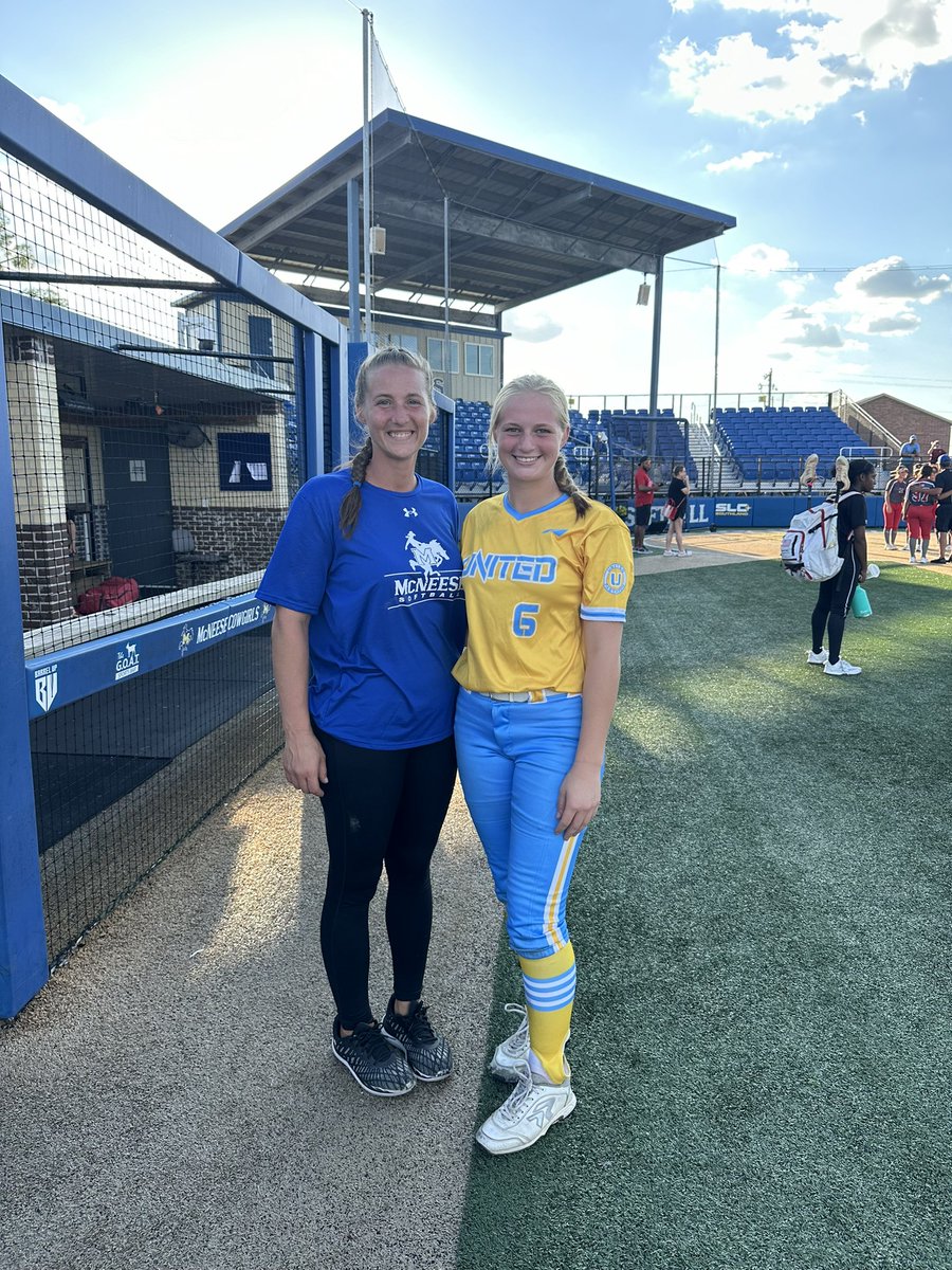 Lauren Baudoin (@lauren_baudoin6) on Twitter photo I had a wonderful time at the <a href="/McNeeseSoftball/">McNeese Softball</a> team camp this weekend! We were taught new drills that I will definitely be using in the future. Thank you so much <a href="/jlandreneau/">James Landreneau</a> <a href="/alexisotero31/">Alexis Otero</a> <a href="/alayis_softball/">Alayis Seneca</a> for putting on a great camp! <a href="/UNITED_18U/">UNITED FASTPITCH</a> <a href="/Softball_La/">Louisiana High School Softball</a> I had a wonderful time at the <a href="/McNeeseSoftball/">McNeese Softball</a> team camp this weekend! We were taught new drills that I will definitely be using in the future. Thank you so much <a href="/jlandreneau/">James Landreneau</a> <a href="/alexisotero31/">Alexis Otero</a> <a href="/alayis_softball/">Alayis Seneca</a> for putting on a great camp! <a href="/UNITED_18U/">UNITED FASTPITCH</a> <a href="/Softball_La/">Louisiana High School Softball</a>