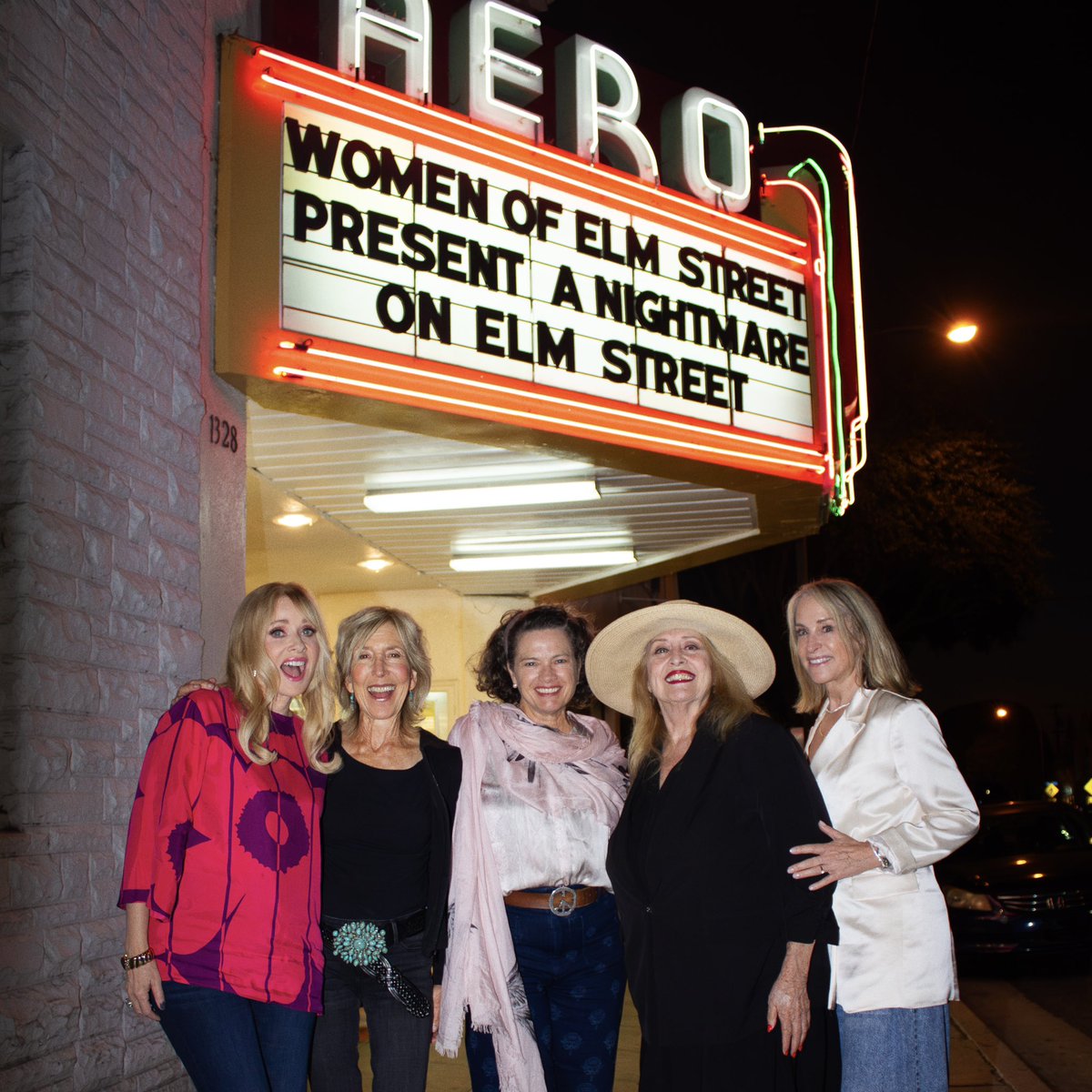 am_cinematheque's tweet photo. Last Monday with The Women of Elm Street for @beyondfest 2024 💙😴🩷🏡🖤

40th anniversary screening of A NIGHTMARE ON ELM STREET (1984) + Q&amp;A with actors @LangenkampH, @_AmandaWyss, @linshaye, &amp; Ronee Blakley + moderator @barbaracrampton! https://t.co/SfeeTkhEAC