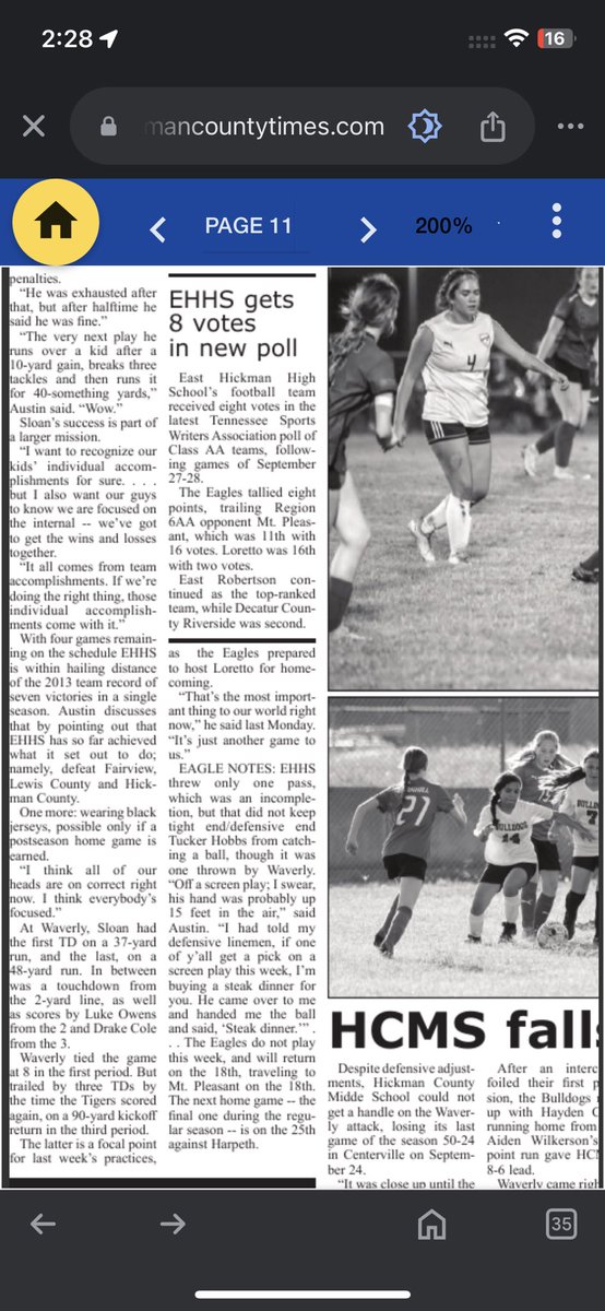 Eric Sloan (@esloan33) on Twitter photo <a href="/MatthewSloan25/">Matthew Sloan</a> has the single season and career TD record for East Hickman with 4 games remaining in regular season to add to it. Way to go. <a href="/MatthewSloan25/">Matthew Sloan</a> has the single season and career TD record for East Hickman with 4 games remaining in regular season to add to it. Way to go.