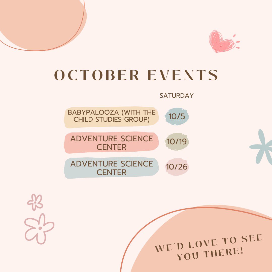 We’ve had so much fun meeting families in the Nashville area and sharing our research this last month 🫶

We have a couple more events this month, and we’d love to see you there 🍁🍂