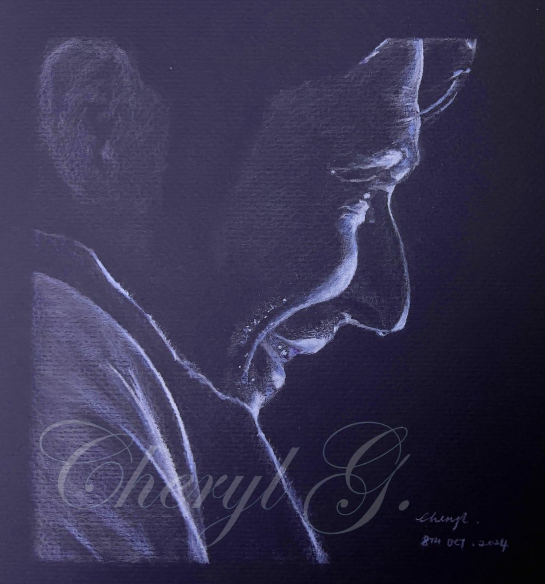 “I do not want to be a monster…” 
#Lucitober2024 Day 8 - Tears. 

Thank you 🥰
<a href="/SofiaFGrape/">Sofia Fuentes Grape *Art Demons Collective*</a> for the white-on-black tutorial in the UK 
<a href="/WDeckerstar/">WendyDeckerstArt🎨🔞 #ThankYouLucifer</a> for the 9”x12” Strathmore paper 
<a href="/neuralcluster/">Lev ✨</a> for the high resolution gif

#LuciferNetflix #Lucifanart #LuciferFanart #TomEllis