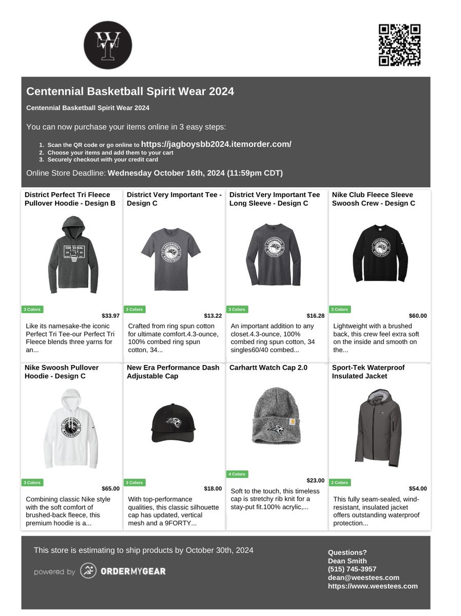 ACHSboyshoops's tweet photo. Jaguar basketball fans, our fan apparel store is open now! The online store will remain open until Wednesday October 16th at 11:59pm. Make sure to get your gear before then! 

https://t.co/U9zm3tV0iZ https://t.co/zi6lcMR57e