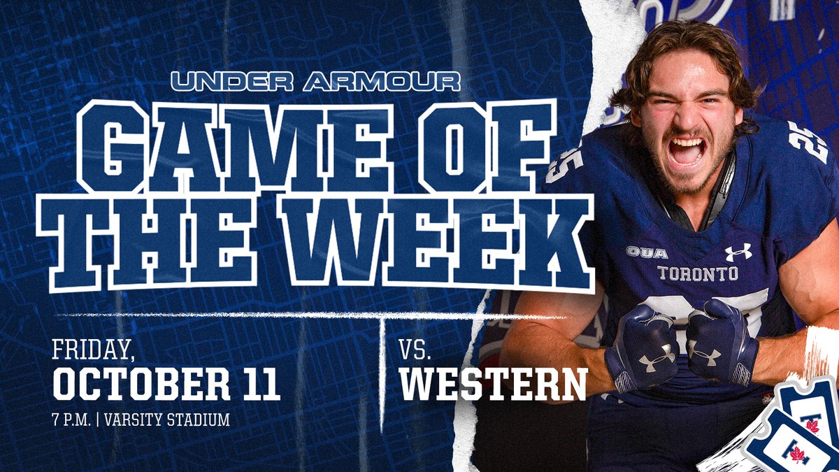 Friday night lights! 🏈

Secure your tickets at varsityblues.ca/tickets.
