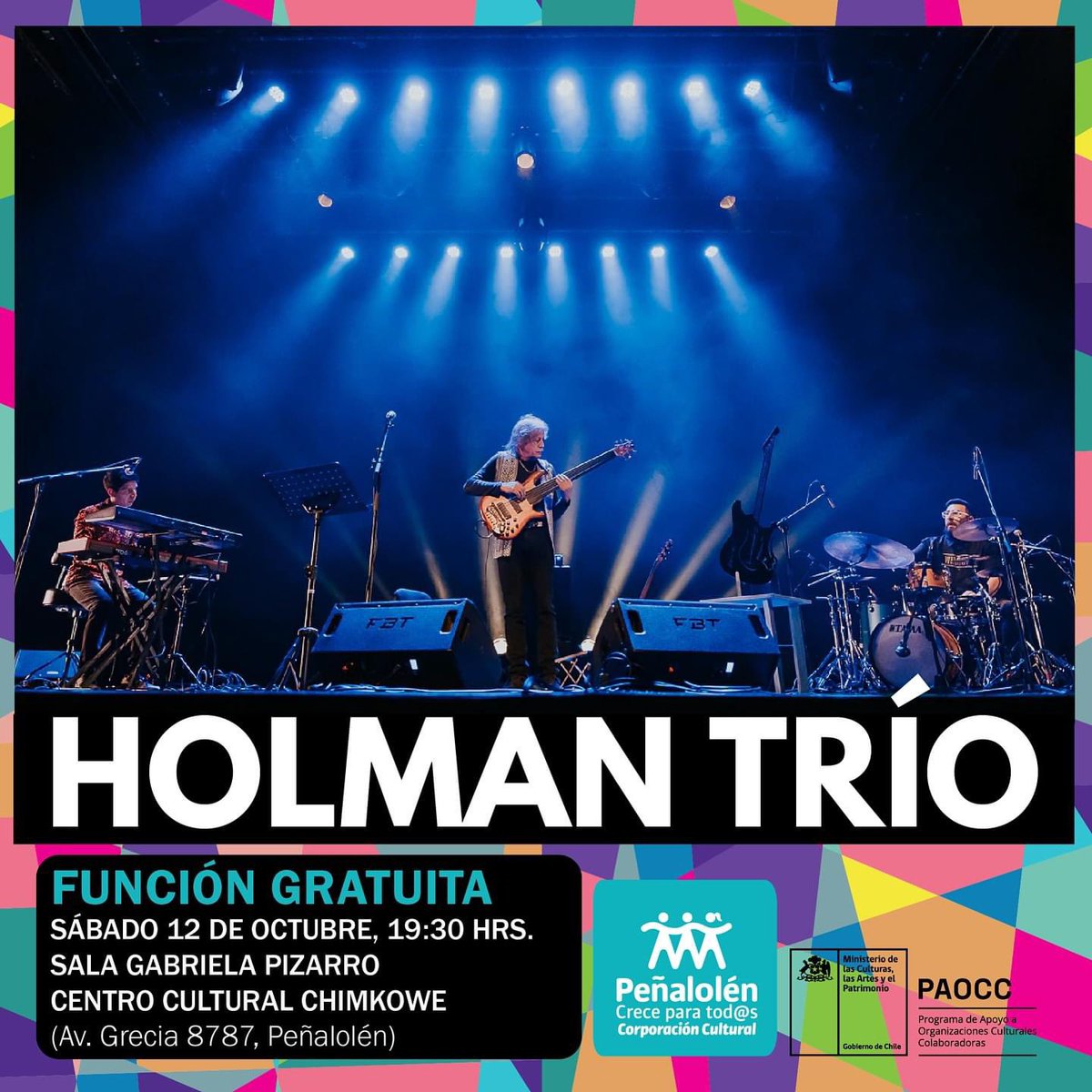 Este sábado en #peñalolen Centro Cultural Chimkowe (función gratuita)