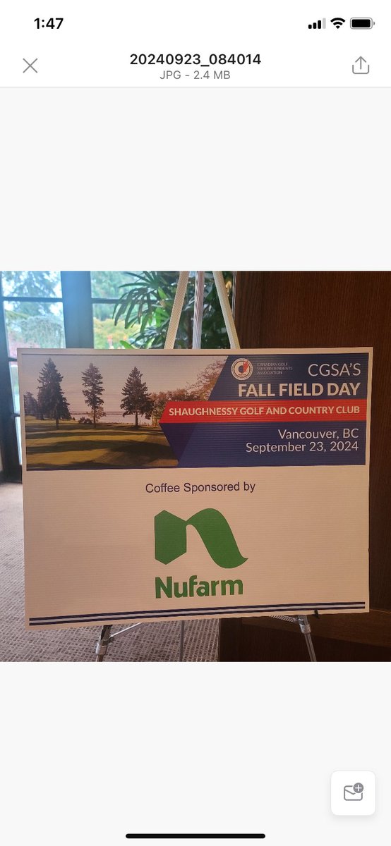 Proud to be a sponsor of the <a href="/GolfSupers/">CGSA</a> Fall Field Day event held at the  <a href="/ShaughnessyGolf/">Shaughnessy Golf & Country Club</a> club in Vancouver!