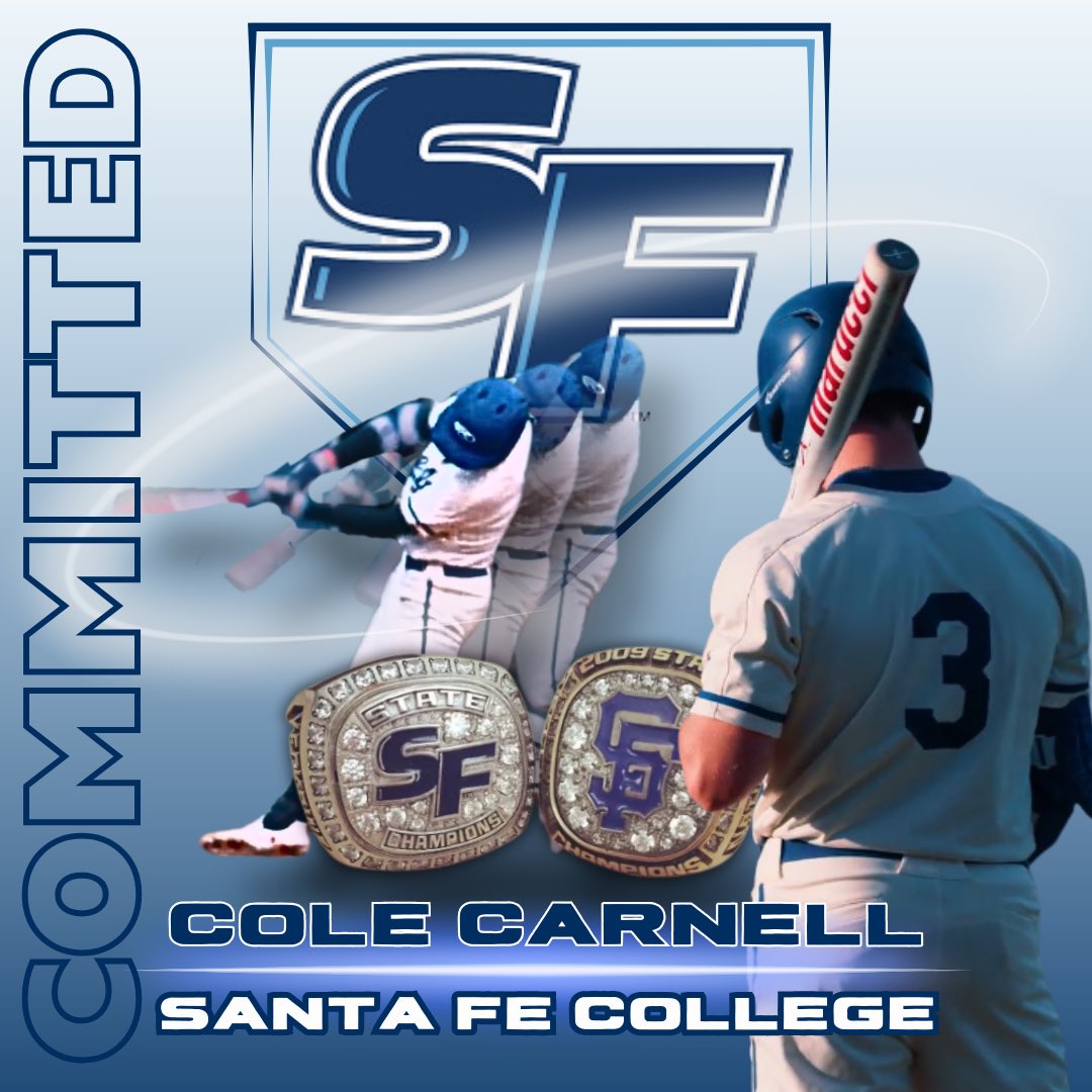Congratulations to <a href="/2025_ColestonC/">Cole Carnell</a> on your commitment to <a href="/santafesaints/">Santa Fe Saints</a> <a href="/WiggsJohnny/">Johnny Wiggs</a>!