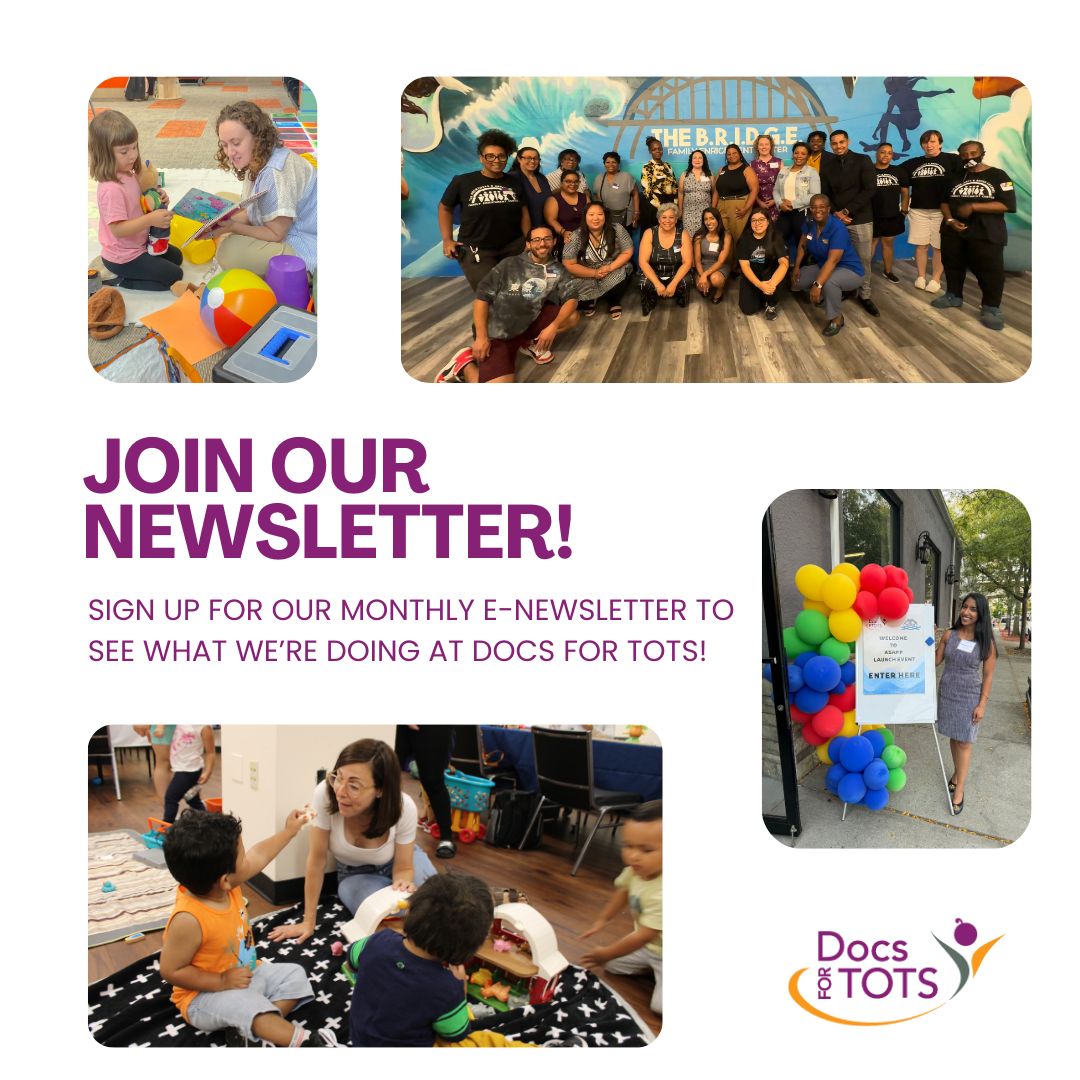 DocsForTots's tweet image. Sign up for our Docs for Tots Monthly Newsletter and get updates delivered straight to your inbox! Stay up to date with the latest news, events, and resources 📬 Don't miss out!
Sign Up Here: buff.ly/3Y6gkn0