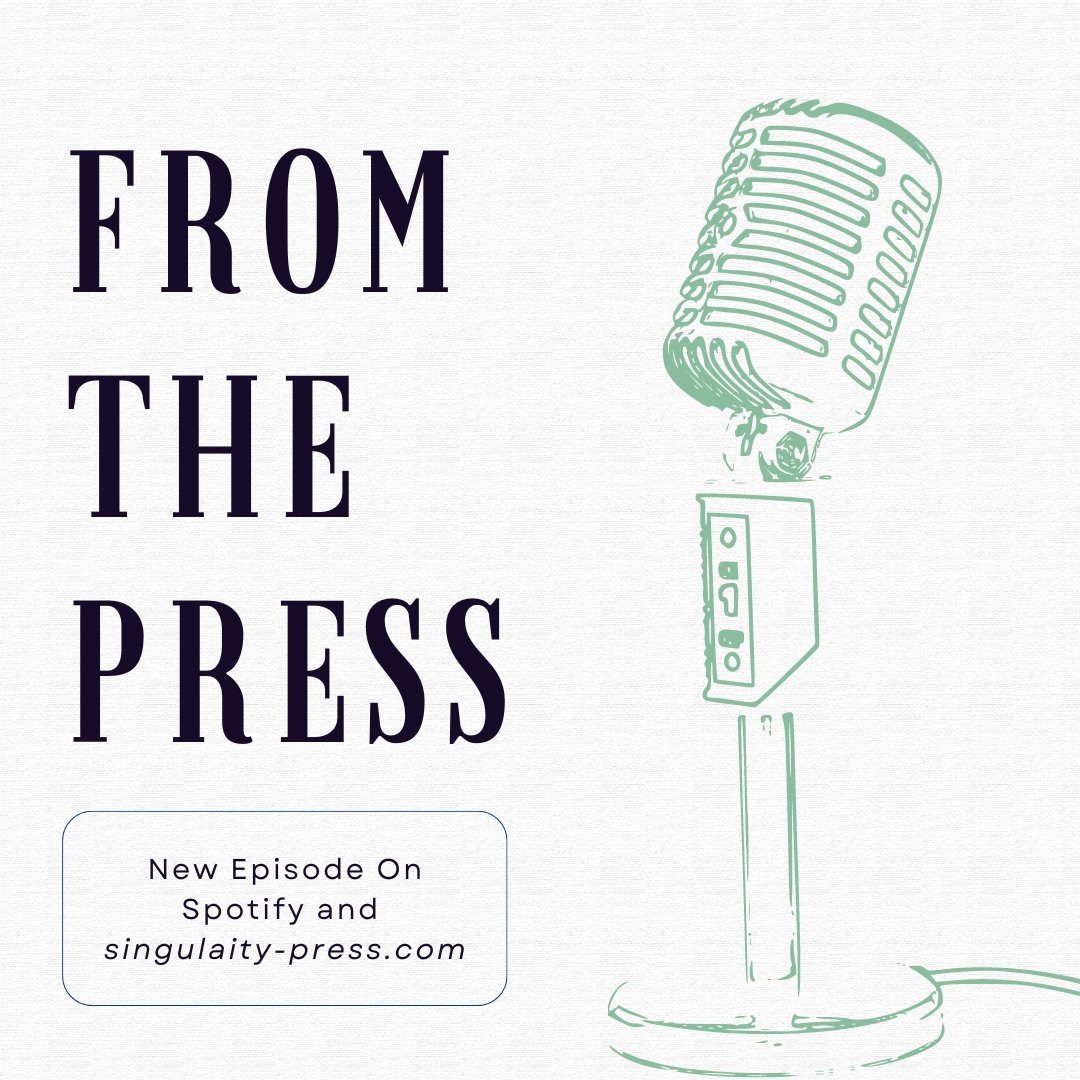 Get_Edited's tweet image. Stop the presses! Singularity's podcast, "From the Press," returns with an all-new episode all about adaptations! Check it out on Spotify or the Singularity Press site.

#singularitypress #getedited #Podcast