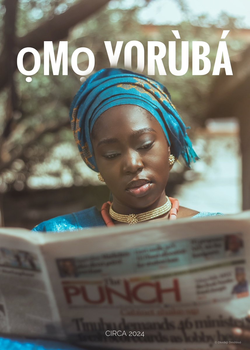 okedeji_omoteso's tweet photo. Àwọn Ọmọ Yorùbá Rẹwà 
(Yoruba Damsels are Beautiful)

I've been wanting to do a Classic cultural and Vintage themed shoot for a while now and Love that I was able to pull it off.

Special thanks to the muse(s) @preciousmilare @AwutoC https://t.co/76BYChoe3F