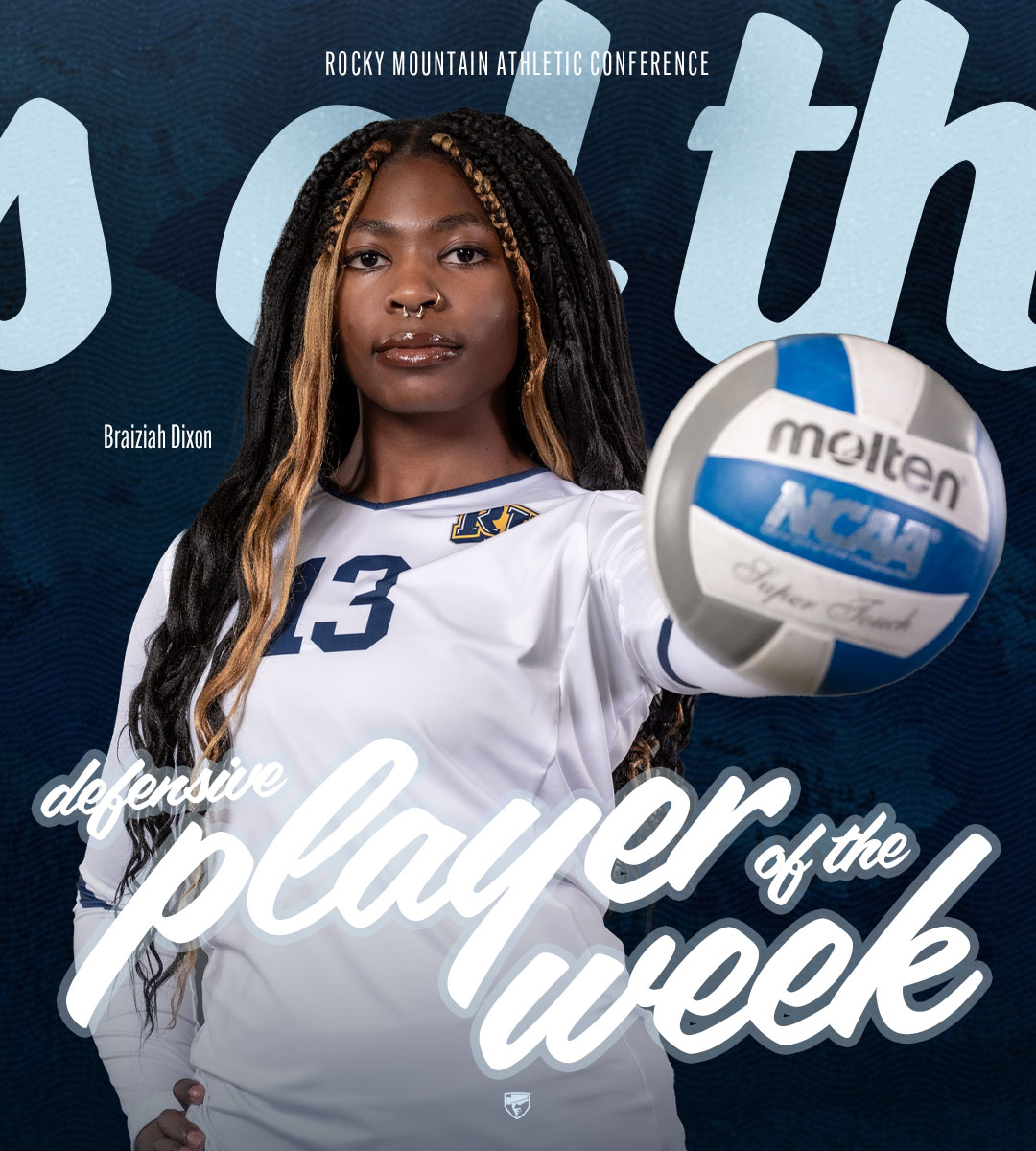 RegisVolleyball's tweet photo. Double trouble 😈

Braiziah &amp; Reagan earn this week's RMAC POTW awards.

#RegisVolleyball #RangerUp https://t.co/KAPrluQZt9