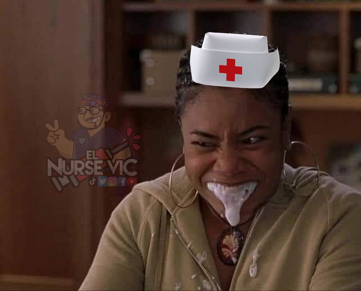 Yo tragandome mi coraje después de que me dieran 2 ingresos, a 5 min de salir del turno.