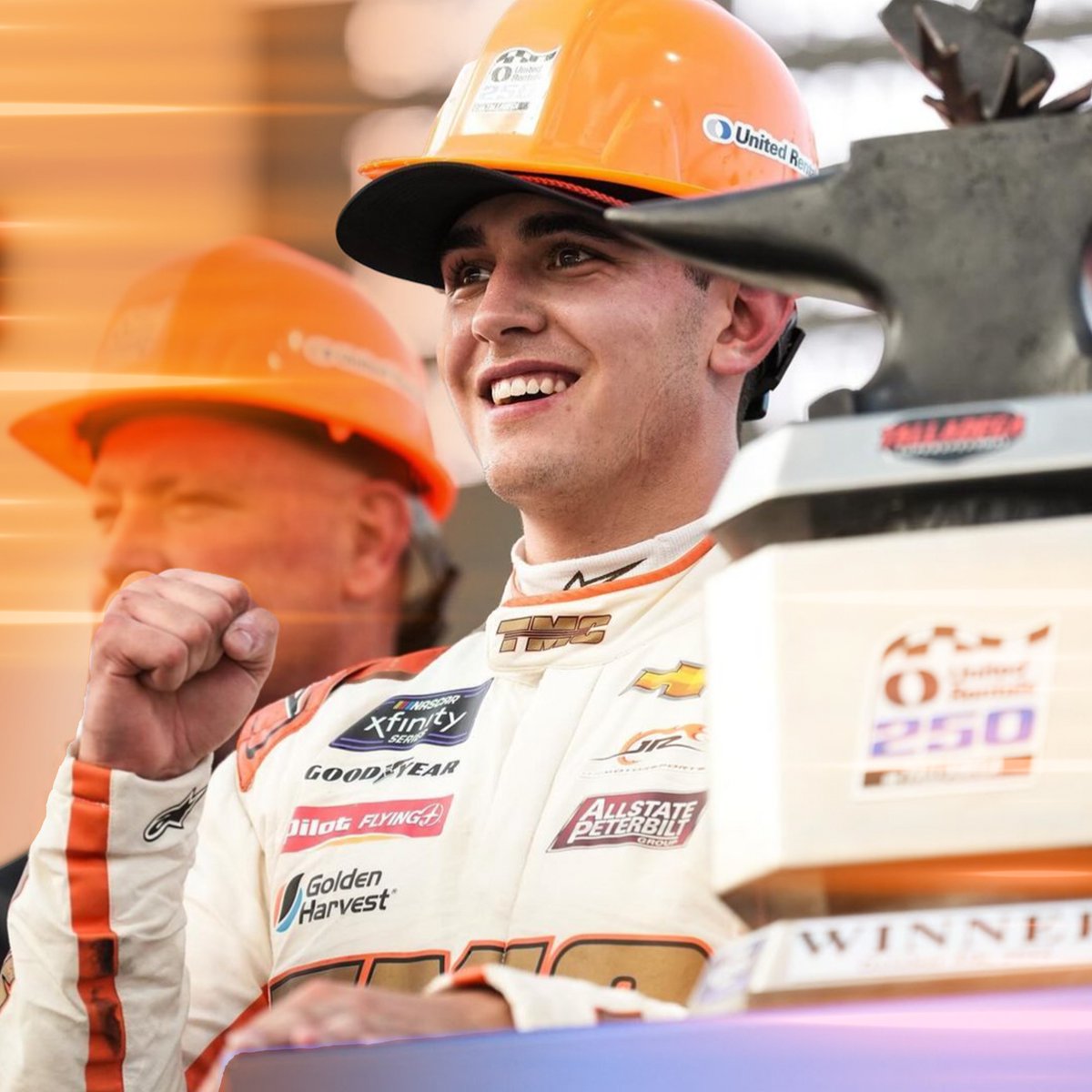 Number 8 is heading to the Round of 8! 🏁 Huge congratulations to @SammySmithSS on his 1st place win @Talladega, clinching his spot in the next round of the Xfinity playoffs. 🏆 Let’s keep it rolling! 🚀
#GHSS24 • #XfinitySeries• #NASCAR