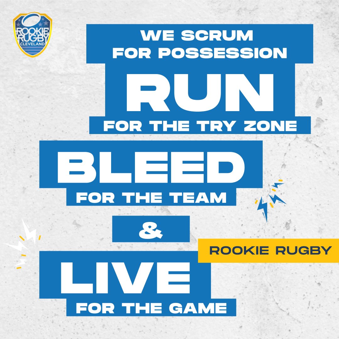 RookieRugbyClev's tweet photo. Every tackle, every pass, every try—this is where passion meets purpose. We don’t just play rugby, we live for it. 🏉
#rookierugby #liveforthegame https://t.co/XMUlIKvR03