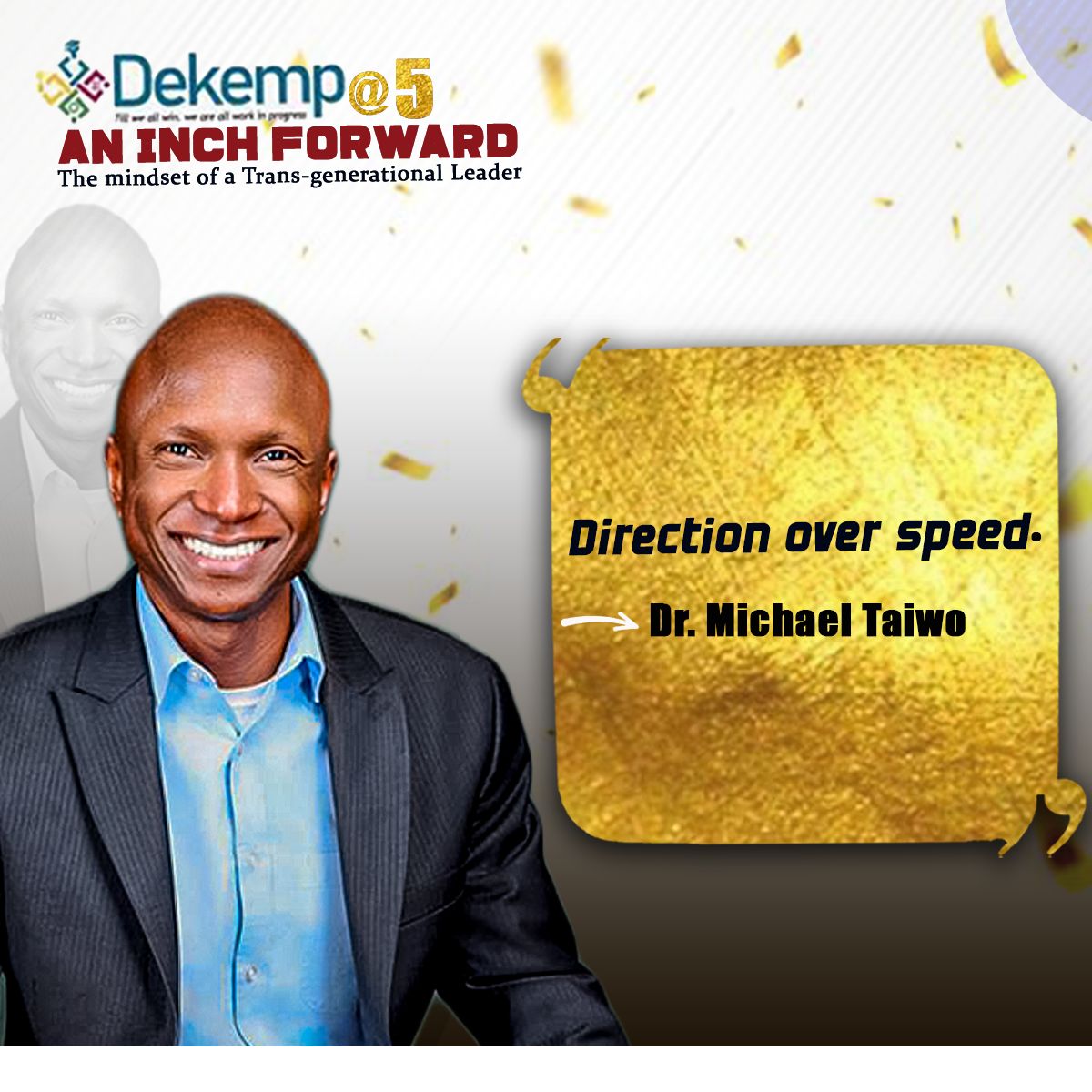 AmucheBlessing5's tweet image. Today's session was PURE GOLD! It will always be DIRECTION over SPEED. Huge thanks to the incredible @AskMichaelTaiwo!😊😊
Can't wait for the next session! 

#ProcessOverResults
#dekemp@5
#InchForward
@Official_Dekemp
