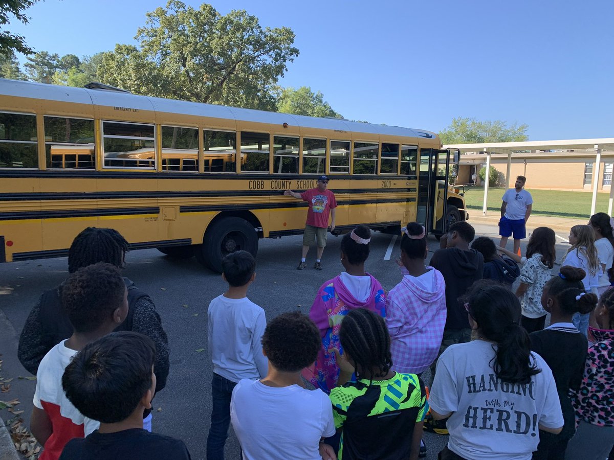 Compton Elementary (@comptoncubs) on Twitter photo 🚍✨ Safety First, Always! ✨🚍
Shoutout to <a href="/CobbSchools/">Cobb County Schools</a> transportation department! Our K- 2nd graders had an awesome time learning about bus safety with their new friend, Buster the Bus 🚌💛. And for our 3rd- 5th graders, the SOAR Program took bus safety to new heights! 🦅 🚍✨ Safety First, Always! ✨🚍
Shoutout to <a href="/CobbSchools/">Cobb County Schools</a> transportation department! Our K- 2nd graders had an awesome time learning about bus safety with their new friend, Buster the Bus 🚌💛. And for our 3rd- 5th graders, the SOAR Program took bus safety to new heights! 🦅