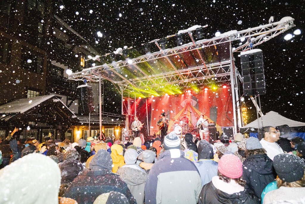 treefortfest's tweet photo. SNOWFORT THROWBACK ๐ if you missed @KaleenaZanders & @itsbabyjake_ headlining #snowfort last March, catch them back in #downtownboise for round two! ๐ถ๐ฅ https://t.co/LlCa6p3Znd