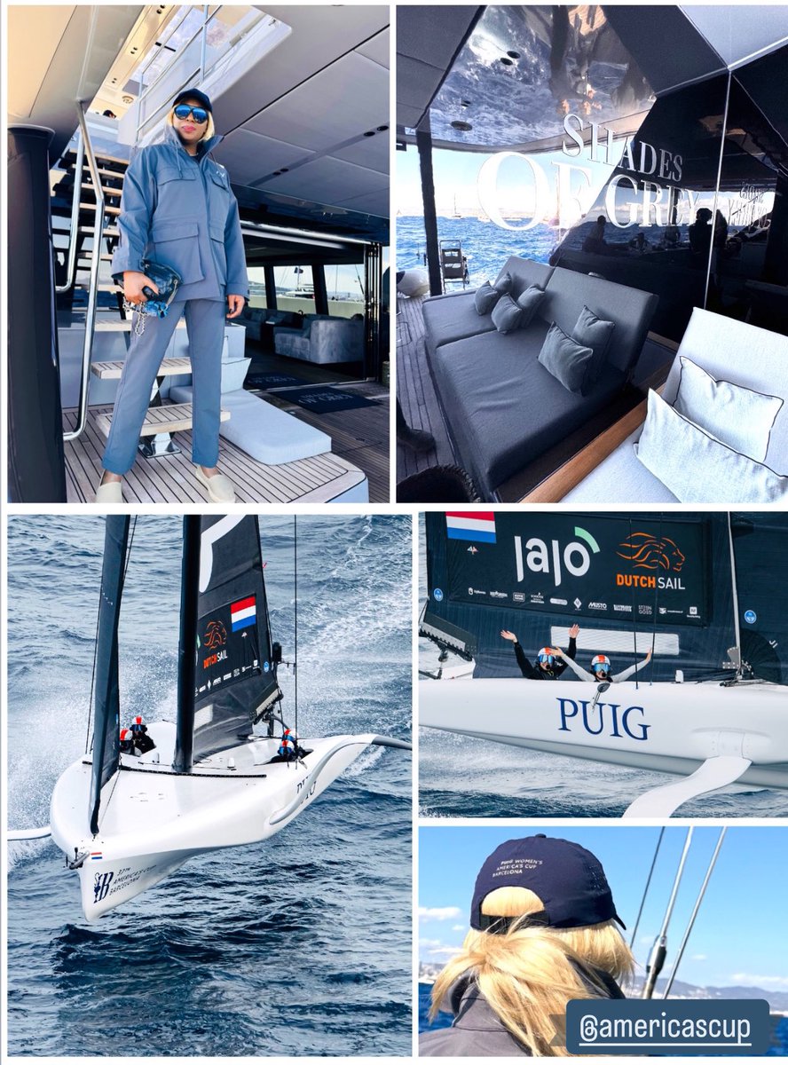Puig Women’s America’s Cup Barcelona 🇪🇸The first women’s race in the history of the America’s Cup. An incredible 🛥️⚓️⛵️experience to witness up close and personal on the 80’s Sunreef Puig catamaran. 

#PuigOfficial #PuigWomensAmericascup
#Barcelona #37thAmericaCup #LouisVuitton