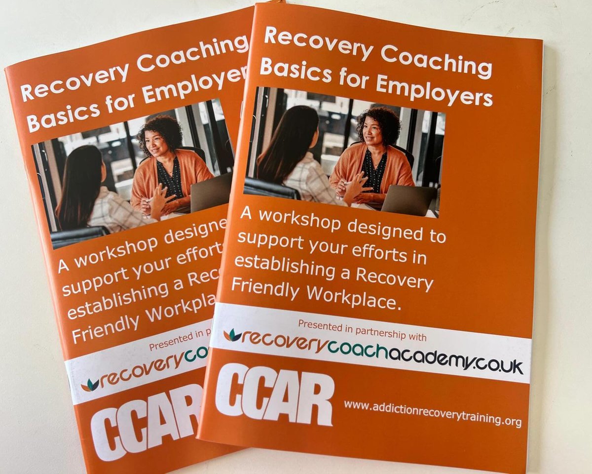 Exciting news is on the horizon   Baltimore City and surrounding counties throughout Maryland.   Recovery Coaching Basics for Employers- Establishing a Recovery-Friendly Workplace   By embracing new practices-Organizations are shaping places and spaces developing and creating