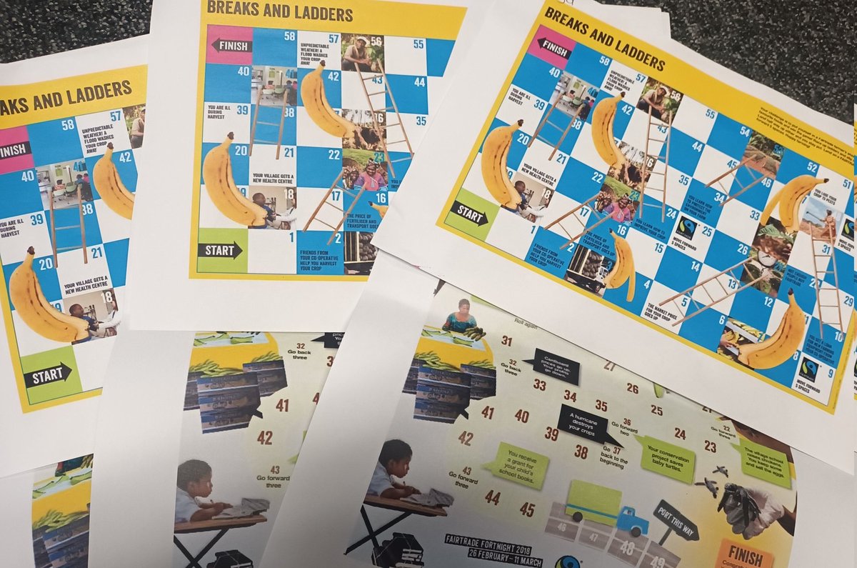EllesmerePost16's tweet photo. Fair Trade games going home today to follow up on Fair Trade sessions in class @FairtradeUKEd https://t.co/9f2w0xKF7R