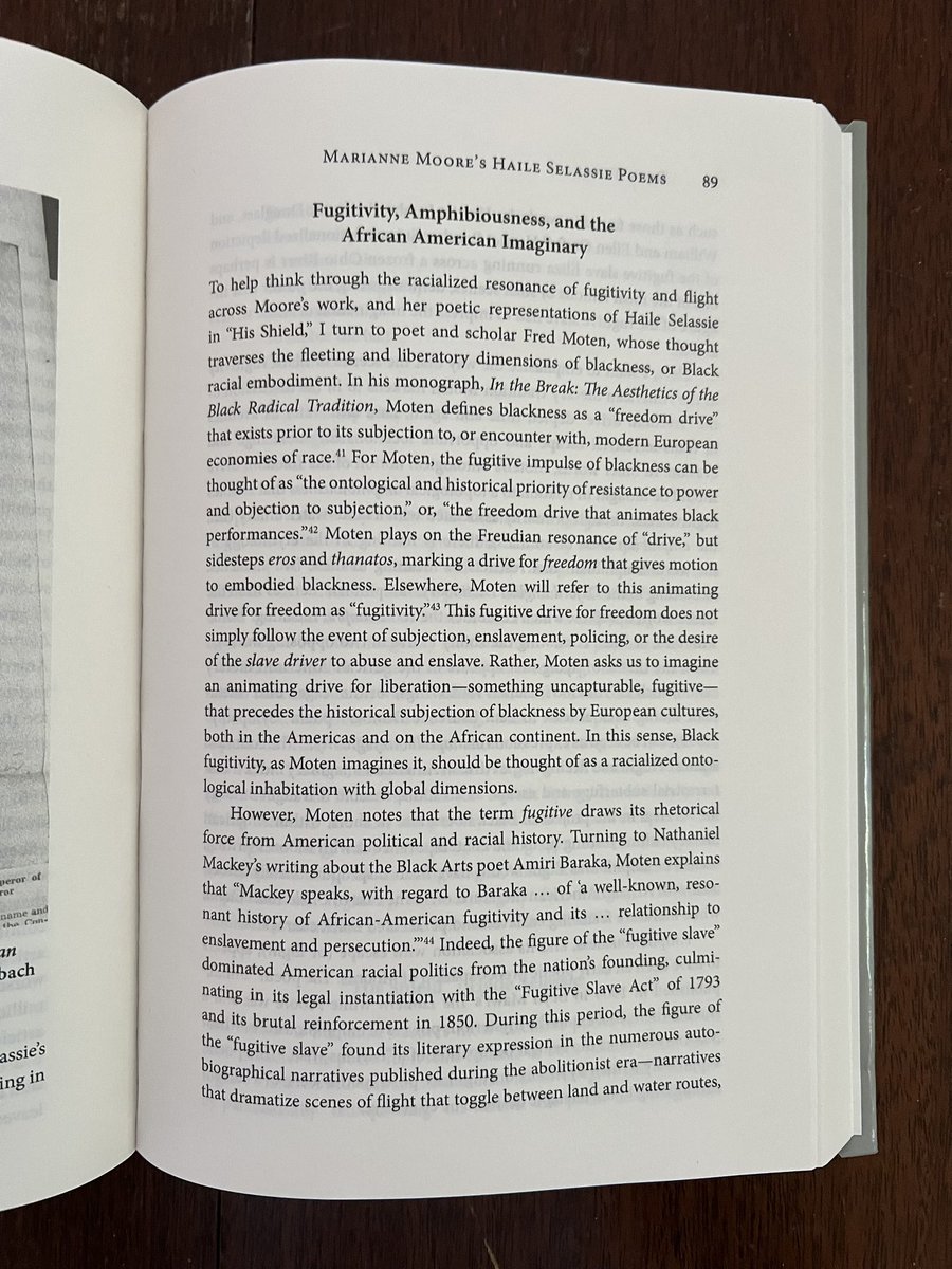 I’m very happy appear alongside some fantastic interlocutors in Marianne Moore and the Archives, edited by Jeff Westover and published by <a href="/ClemsonUP/">Clemson University Press</a>. #mariannemoore #archives #haileselassie
