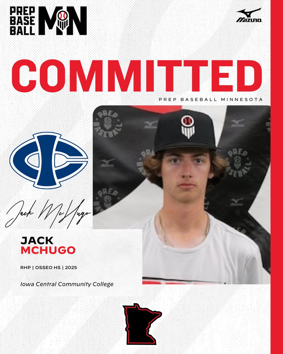 Prep Baseball Minnesota (@prepbaseballmn) on Twitter photo ๐๐๐จ๐ฆ๐ฆ๐ข๐ญ๐ฆ๐๐ง๐ญ ๐๐๐ญ๐๐ก๐
Jack McHugo (2025, RHP, <a href="/osseo_baseball/">Osseo Baseball</a>) commits to Iowa Central Community College.
๐ค loom.ly/MOeePHc
<a href="/jack_Mchugo/">jack</a> โ๏ธ <a href="/ICCCBaseball/">Iowa Central Baseball</a> ๐๐๐จ๐ฆ๐ฆ๐ข๐ญ๐ฆ๐๐ง๐ญ ๐๐๐ญ๐๐ก๐
Jack McHugo (2025, RHP, <a href="/osseo_baseball/">Osseo Baseball</a>) commits to Iowa Central Community College.
๐ค loom.ly/MOeePHc
<a href="/jack_Mchugo/">jack</a> โ๏ธ <a href="/ICCCBaseball/">Iowa Central Baseball</a>