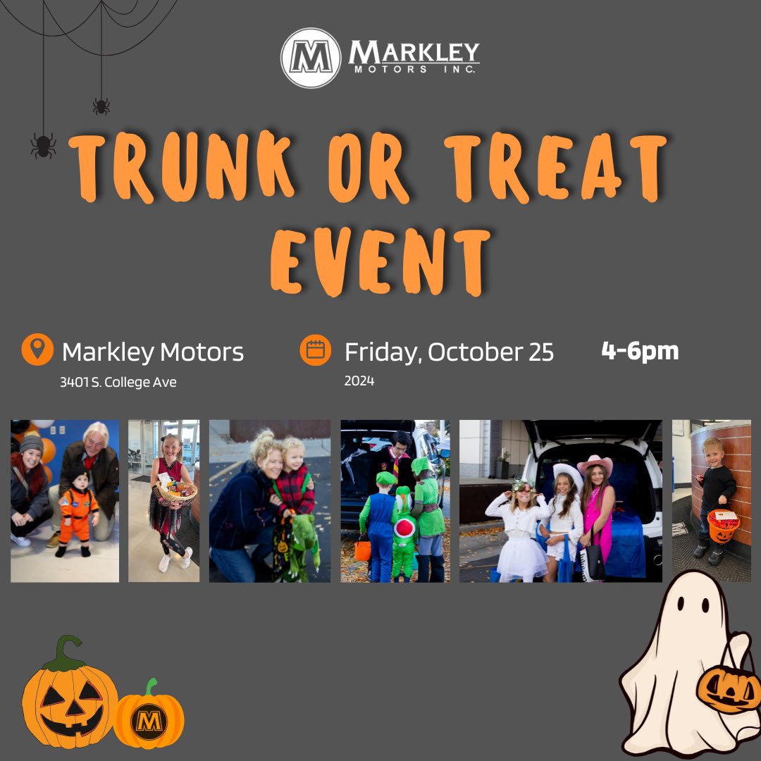 Throw on your best costume and join us on Friday, October 25 from 4-6pm! 🎃 This FREE community event will have games, prizes, giveaways, candy and more!
 
#northerncolorado #fortcollins #halloween