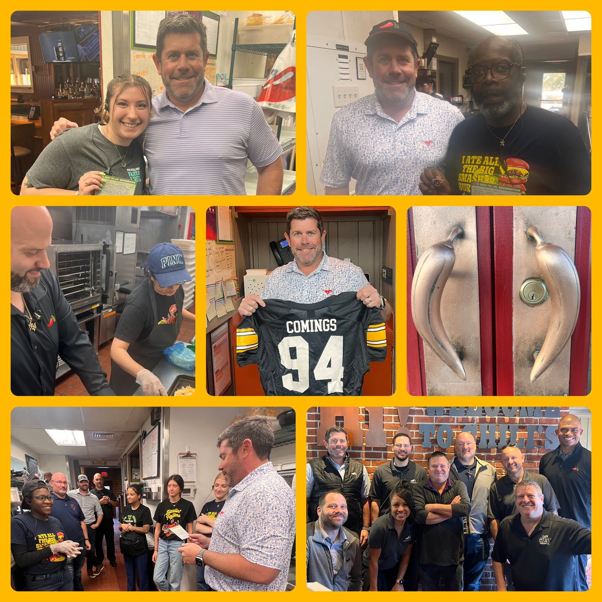 Great week in Iowa!  Chilihead Commitment, Living our Purpose, and “Every Guest Counts” at the forefront of the business!  Great teams doing great things.  Let the harvest begin🌽🌶️❤️<a href="/dougcomings/">doug comings</a> <a href="/john_dinzeo/">John Dinzeo</a> <a href="/LynAj4/">Lyn Jones</a> <a href="/train3rgirl/">Kimberly Harding</a>