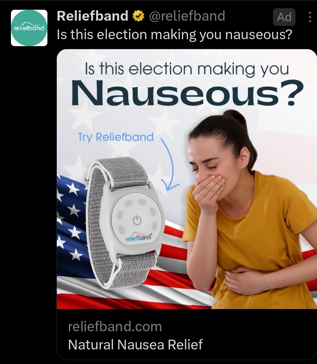 Alright, you got me. This ad is funny. For once, I didn't block the account.