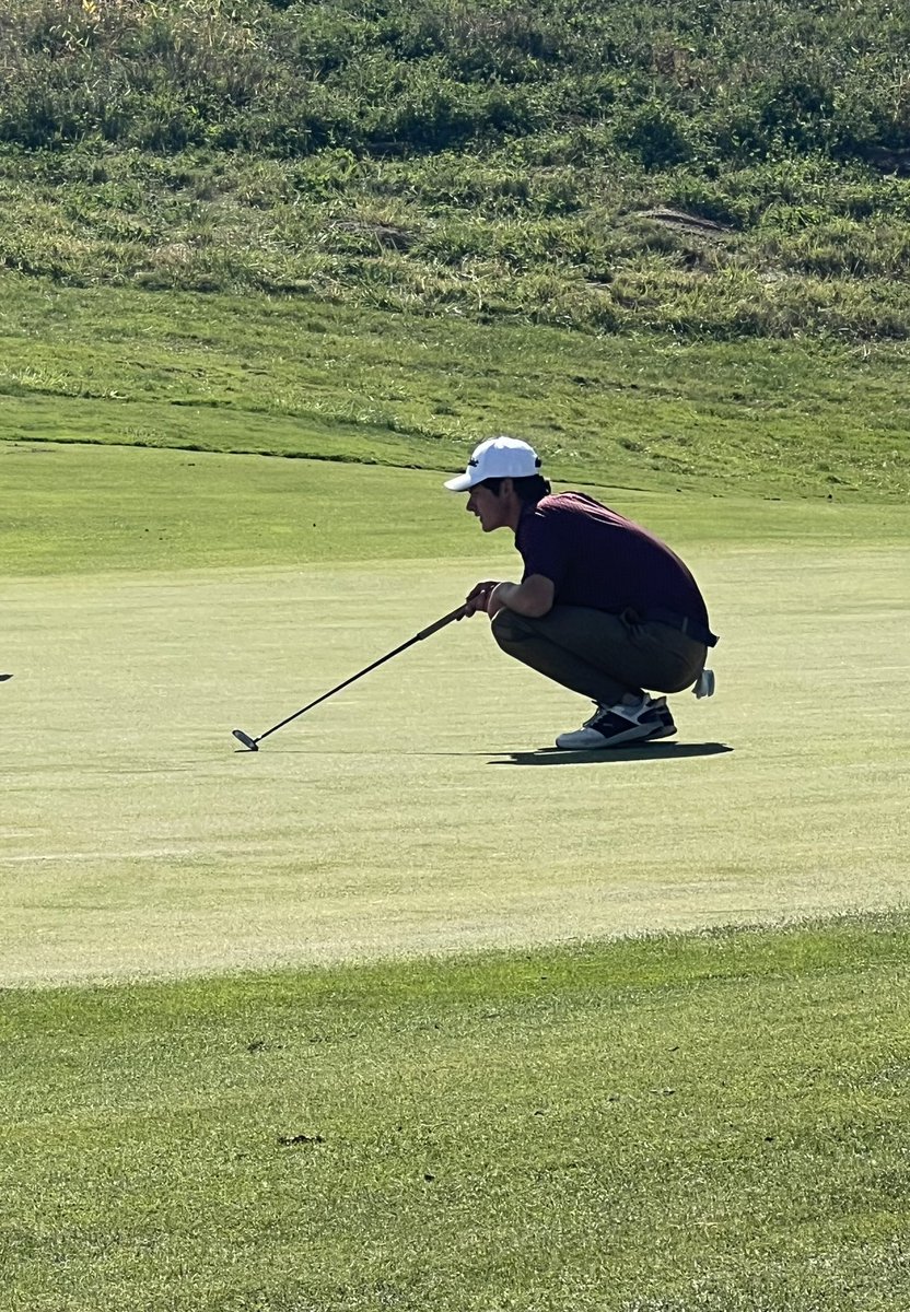 MaroonCrew's tweet photo. Congrats to our Boys Golf team for winning their district meet today & qualifying for State!

The team scored an amazing 281 to beat out 13 other teams to win their district meet at Bent Tree GC in Council Bluffs!

Low scores include:
2nd-Charlie DePhillips (Fr) 68
5th-Dewell Anderson (Jr) 70
7th-AJ Sposato (Jr) 71
8th-Ryan Fitzgerald (Jr) 72

Way to go, Maroons!