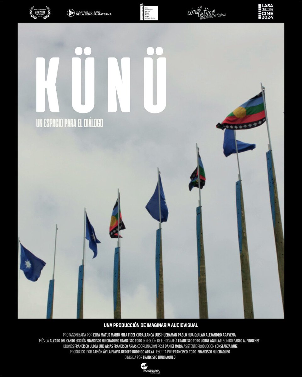 ImaginariaAV's tweet photo. En el marco de la 18ª @cineindigena, les invitamos al estreno nacional del largometraje documental “Künü, un espacio para el dialogo”

La exhibición será el día 12 de octubre a las 18:00 horas en la @CinetecaChile del @CCPLM https://t.co/CMIwgCe3r6