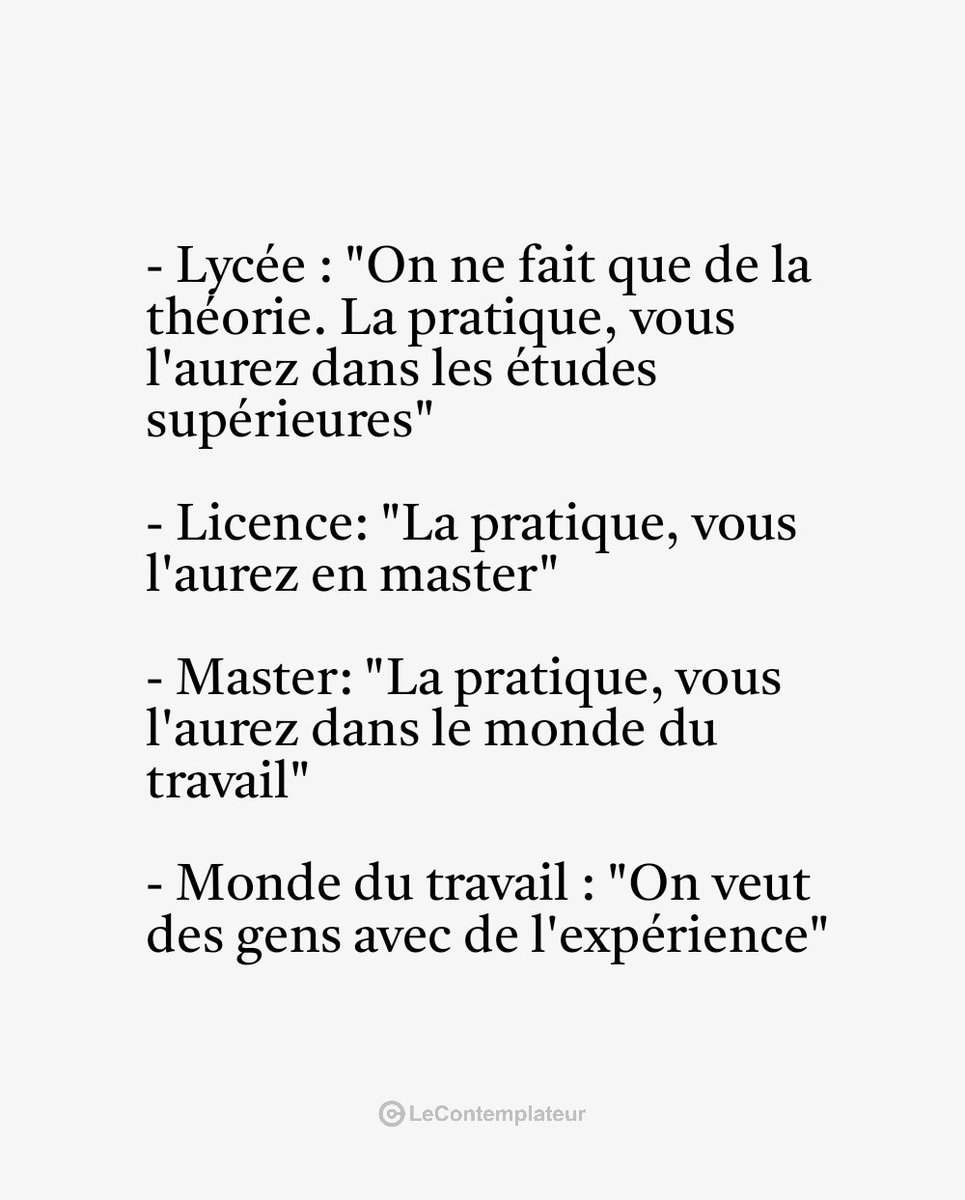 LeContempIateur's tweet photo. Le cercle infernal sans fin. 💯 https://t.co/uPwSIDzt9e