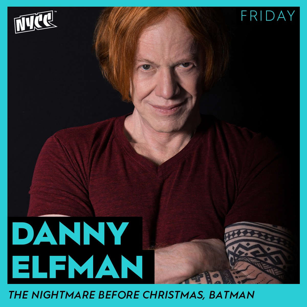 Danny Elfman (@dannyelfman) on Twitter photo Hey New York! I'm coming to <a href="/NY_Comic_Con/">New York Comic Con</a> this year on Friday, October 18th. You can grab my photo ops and autographs now at nycomic24.com/PhotoAuto
Hope to see you there! Hey New York! I'm coming to <a href="/NY_Comic_Con/">New York Comic Con</a> this year on Friday, October 18th. You can grab my photo ops and autographs now at nycomic24.com/PhotoAuto
Hope to see you there!