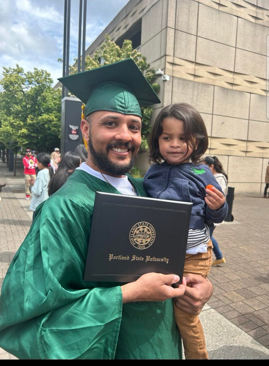 Coach Kindell (@coachkindell) on Twitter photo Proud to have earned my Masters in Special Education from <a href="/Portland_State/">Portland State University</a>
Thank you to all of my family, friends, mentors and professors for the support!
I highly recommend considering a career in education to all student-athletes looking to make a positive impact! Rewarding! Proud to have earned my Masters in Special Education from <a href="/Portland_State/">Portland State University</a>
Thank you to all of my family, friends, mentors and professors for the support!
I highly recommend considering a career in education to all student-athletes looking to make a positive impact! Rewarding!