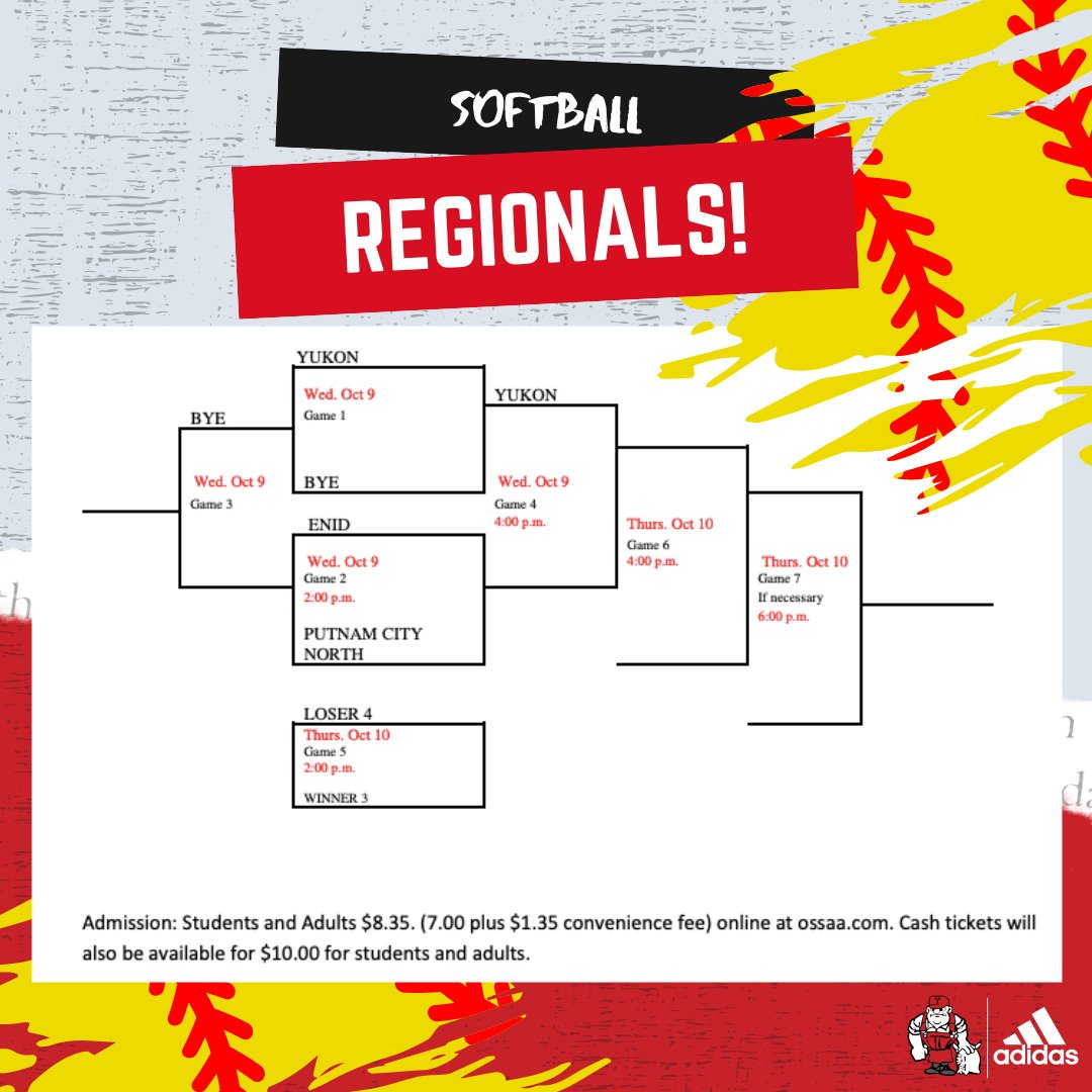 It's REGIONALS!! YHS Softball plays their first game at HOME on Wednesday at 4:00! Come out and support! GO MILLERS! #YPSProud #GoMillers