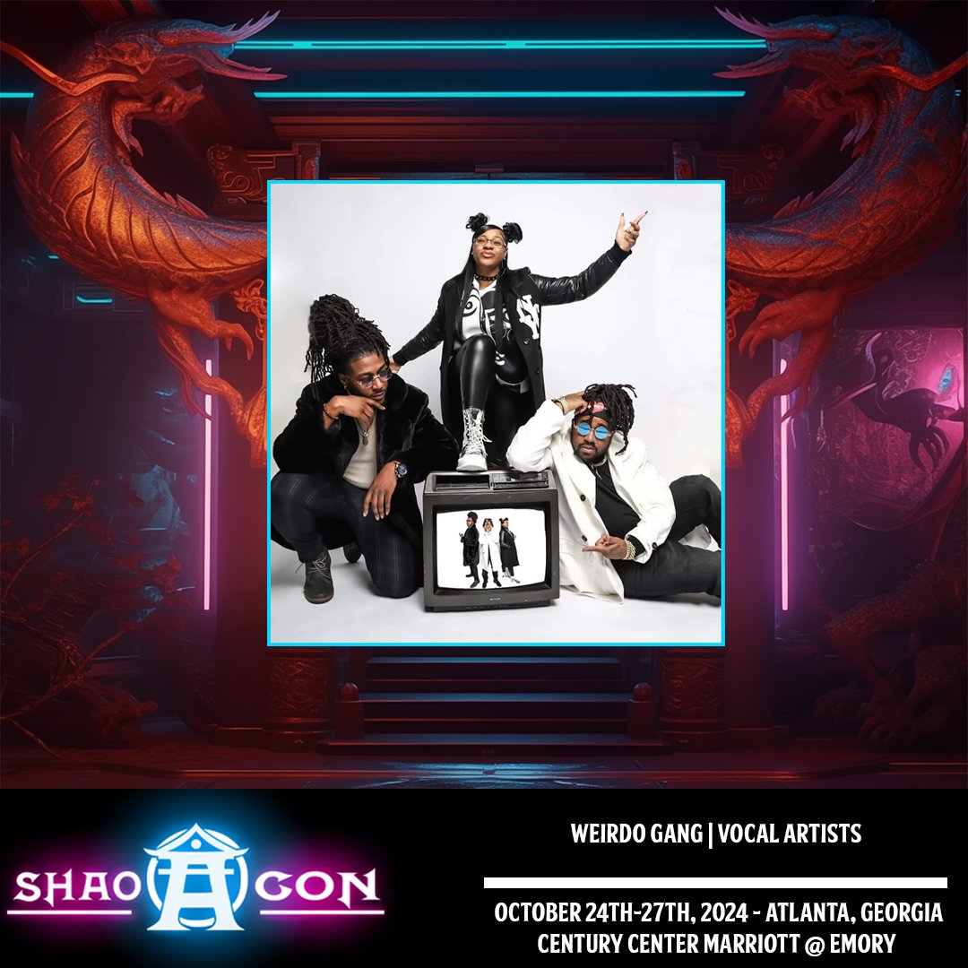 Combining heart, mind, and soul to create an unstoppable force of positivity and energy, Weirdo Gang has joined the Champion roster at #ShaoCon!