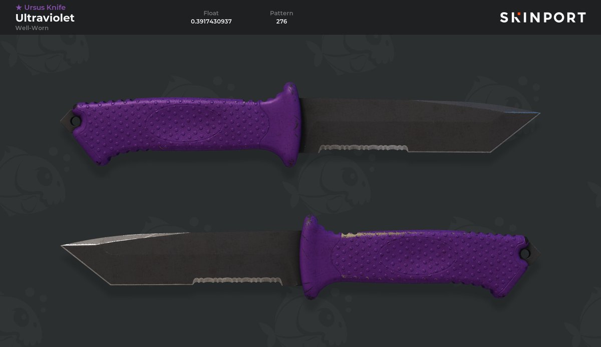 akonoocs's tweet photo. 🚨GIVEAWAY🚨

In celebration of my birthday, hitting 1000 followers on Twitter and the insane Year I want to do another giveaway...

This time you can win this Ursus - Ultraviolet (WW) 🔪

To Enter the Giveaway:
1⃣ Follow me on Twitter - @akonoocs 
2⃣ Retweet and Like this Post
3⃣ Reply to this tweet with your favorite CS Team
4⃣ Follow me on Twitch - https://t.co/AxJs4R5Ykw

Winner will be drawn sometime in the beginning of November (most likely on Stream).