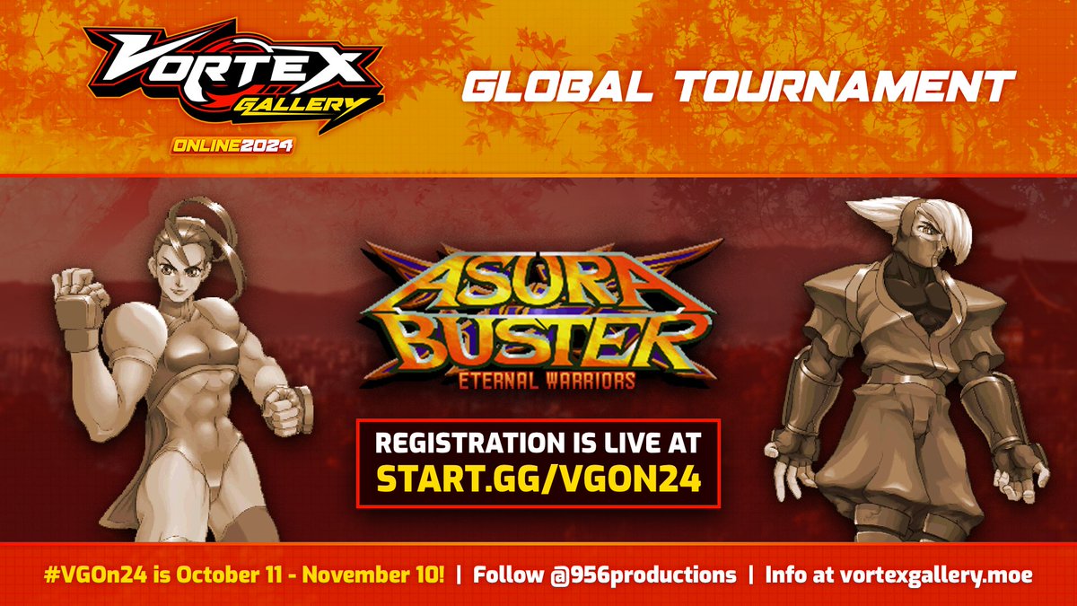ViviMayoi's tweet photo. Hey y'aallll
Reminder that I am hosting TWO tournaments for #VGOn24!

Oct. 19: ASURA BUSTER
One of my all-time favorites. Give it a shot or come prove yourself!

Nov. 1: ALIEN CHALLENGE
A unique curiosity..! A video game of all time..?

Register here: https://t.co/kIlyPdGWwU https://t.co/V6xVjhC3Jf