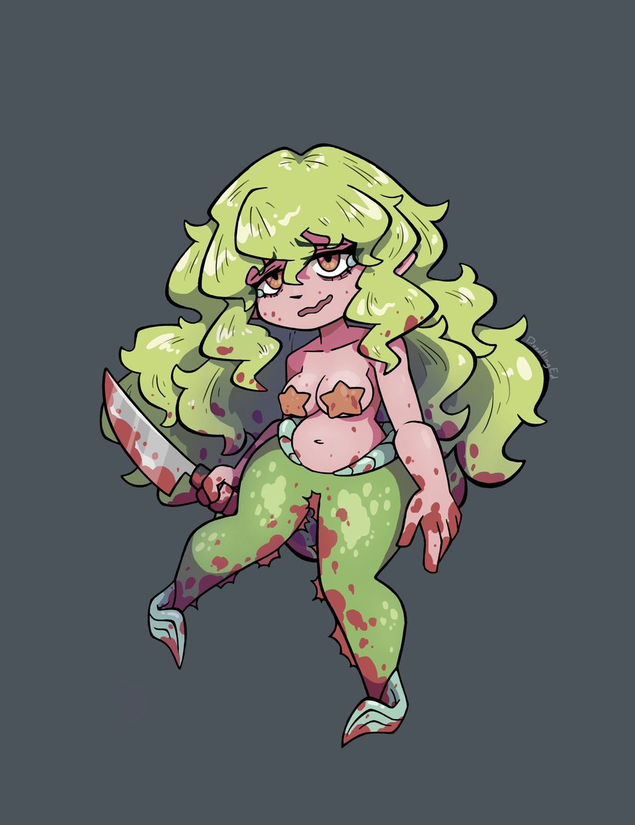 doodlinged's tweet photo. Mermaid again
The 5th time I’ve remade this one and think I finally like it

#mermaid https://t.co/Y5KQFvJPF4