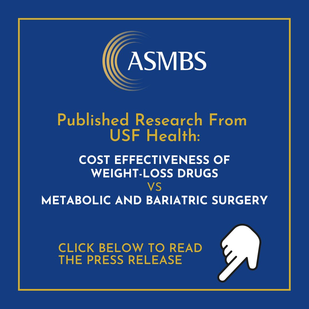 New study shows weight-loss drugs like Saxenda and Wegovy can cost more than metabolic and bariatric surgery within a year! Bariatric surgery offers lasting results in weight loss and diabetes remission, leading to long-term savings. Learn more: ow.ly/utCY50TGauH