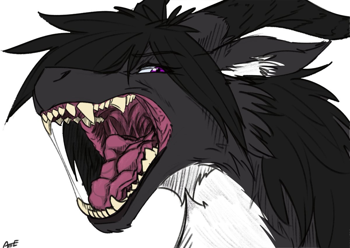 "You want to see inside my mouth..? Okaaay, why?"

Art by <a href="/ameamedoggo/">Ame</a> 
Ara the dragon belongs to myself and <a href="/Sandman2480/">Sandman2480</a>