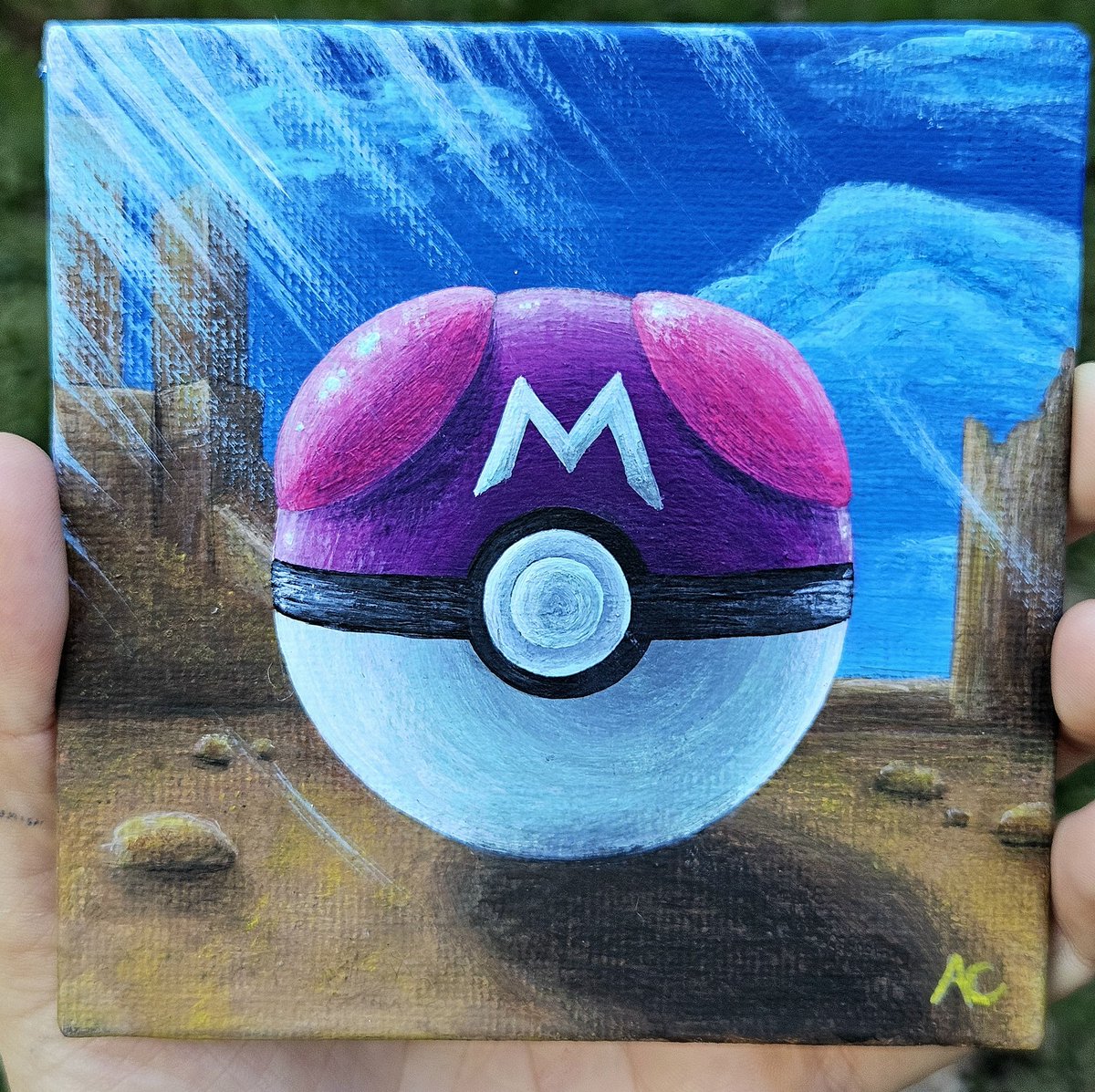 ArtistWtB's tweet photo. Well the original plan was to have this one finished right after the ultra ball so they could be together as a set, but unfortunately when I was almost finished, it got damaged and I was heartbroken. Several months later, I've finally decided to give it another go 🥰
#pokemon https://t.co/gbA8b5LkA6