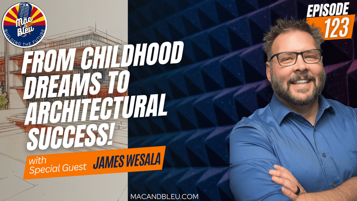 MAC & Bleu - Building the Future (@macandbleu) on Twitter photo 🆕Join us as we dive into James Wesala's inspiring journey from childhood dreams to achieving success as an architect. Explore the passion, challenges, and victories that have shaped his career, from teaching at <a href="/ASUDesignSchool/">The Design School at Arizona State University</a> to his active involvement in industry organizations 🆕Join us as we dive into James Wesala's inspiring journey from childhood dreams to achieving success as an architect. Explore the passion, challenges, and victories that have shaped his career, from teaching at <a href="/ASUDesignSchool/">The Design School at Arizona State University</a> to his active involvement in industry organizations