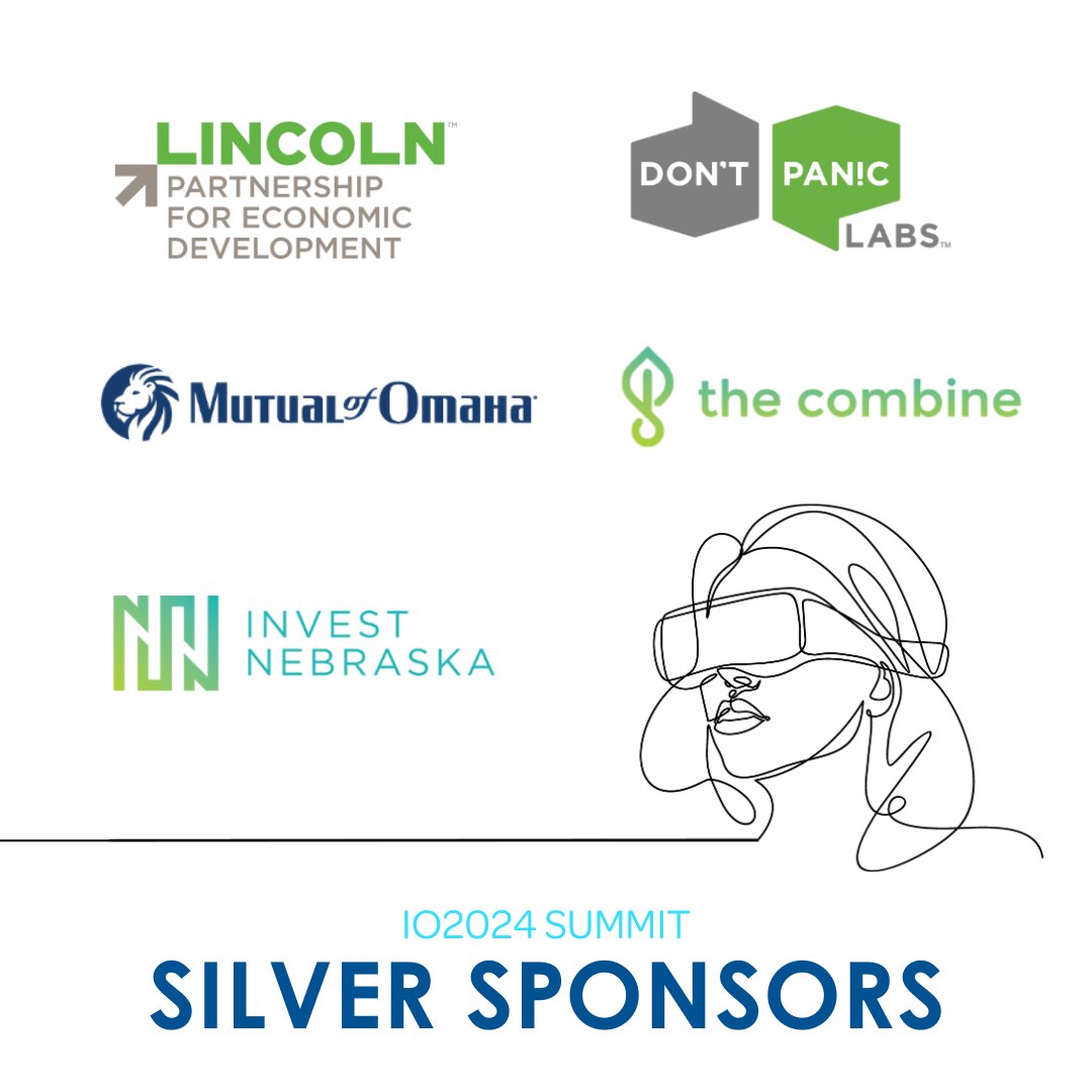 TheIOSummit's tweet photo. We're honored to have the support of these amazing Silver Level Sponsors for IO2024: Innovation Unfiltered!
@SelectLincoln @DontPanicLabs @mutualofomaha @thecombine @InvestNebraska—your commitment to Nebraska's tech ecosystem is invaluable.
#IO2024 https://t.co/MfW7oz8dsK