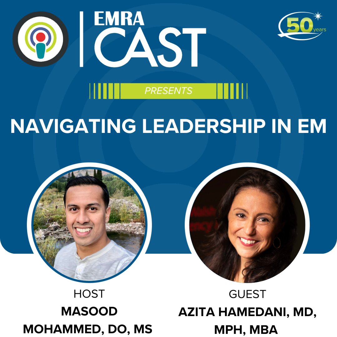 emresidents (@emresidents) on Twitter photo 🎤 New episode - What skills does a good leader need, and what practices should they absolutely avoid? <a href="/ahamedani/">Dr. Azita Hamedani</a> shares well-earned wisdom with EMRA*Cast host <a href="/DocMooseEM/">Masood Mohammed, DO MS</a>.
Full episode 👉 bit.ly/3BB4QiH
@UWEmerMEd @MadTownEM <a href="/AbrazoHealth/">Abrazo Health</a> <a href="/emresidents/">emresidents</a> 🎤 New episode - What skills does a good leader need, and what practices should they absolutely avoid? <a href="/ahamedani/">Dr. Azita Hamedani</a> shares well-earned wisdom with EMRA*Cast host <a href="/DocMooseEM/">Masood Mohammed, DO MS</a>.
Full episode 👉 bit.ly/3BB4QiH
@UWEmerMEd @MadTownEM <a href="/AbrazoHealth/">Abrazo Health</a> <a href="/emresidents/">emresidents</a>