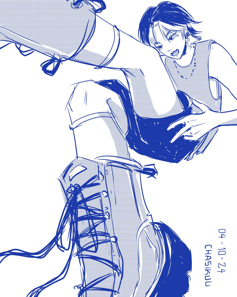 3 - boots 
#inktober2024